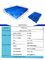 المنصات البلاستيكية Euro HDPE ذات الوجهين 1300 X 1100 CE SGS