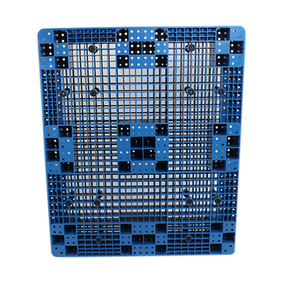 HDPE مثقوبة بلاستيكية مستطيلة قابلة للحمل الأزرق 6 طن تحميل ثابت