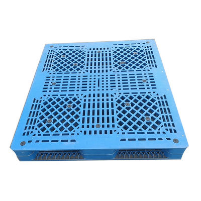HDPE كبير بأربعة اتجاهات دخول مزدوج الجانبين من البلاستيك البليت القابل للتكديس القابل للانعكاس