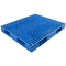 البليت الأزرق ذو 4 طرق لدخول البليت HDPE خفيف الوزن من البلاستيك ذو وجه واحد