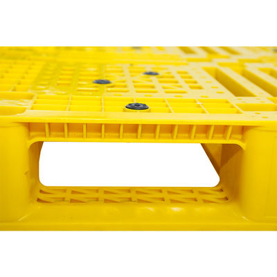 البليت البلاستيكي الصناعي عالي التحمل باللون الأزرق والأحمر والأخضر HDPE Euro قابل للتكديس 1200X1000