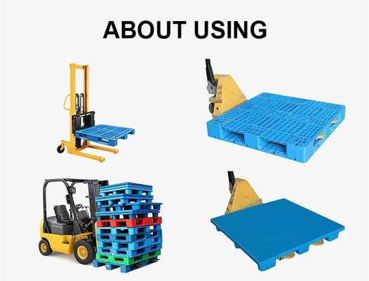 واجب ثقيل مزدوج الجانبين اليورو كبير HDPE البلاستيك البليت تكويم عكسها