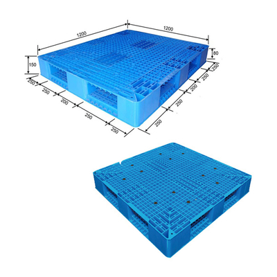 1200 × 1200 مم HDPE البلاستيك البليتات الحجم القياسي الأوروبي الثقيلة في الصين